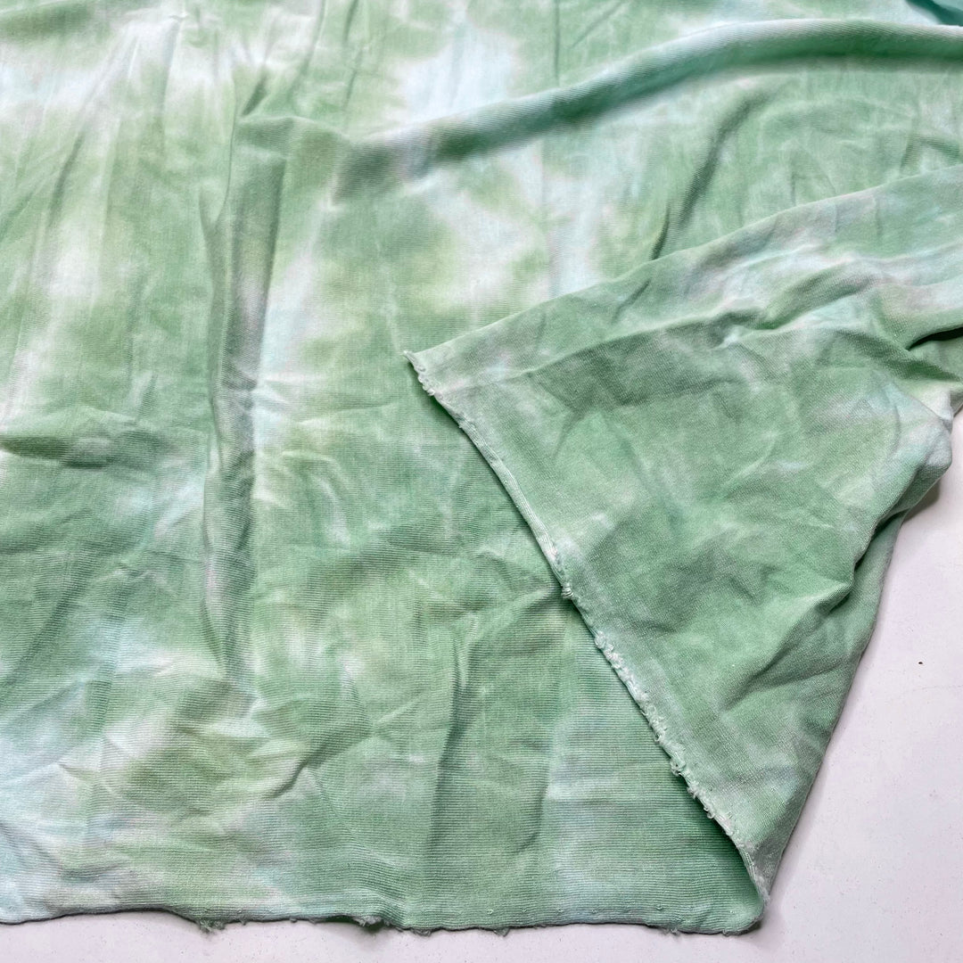 Andradite - Jersey Bamboo Blend Knit - Green/White Tie Dye - 2.8M Bundle (6807126605937)