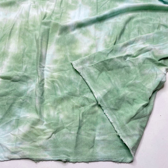 Andradite - Jersey Bamboo Blend Knit - Green/White Tie Dye - 2.8M Bundle (6807126605937)