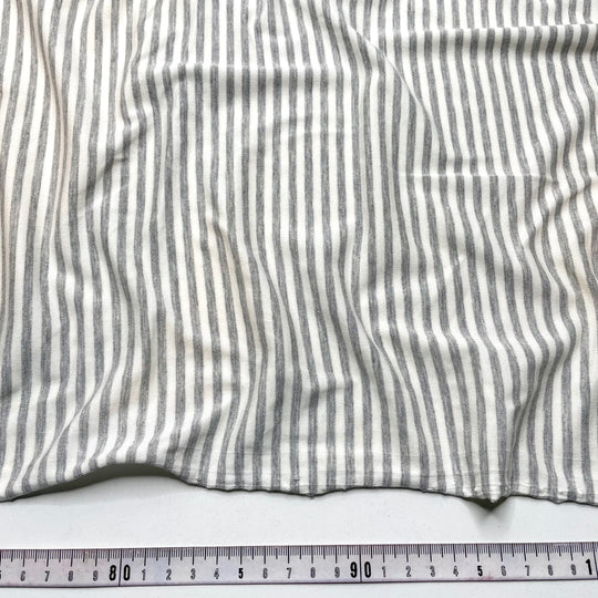 Clay Face Mask - Jersey Bamboo Blend Knit - White/Grey Stripes - 2.15M Bundle (6807130013809)