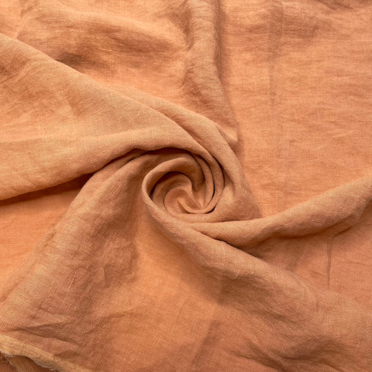 Baked Peach - Linen Woven - Light Orange - 2.15M Bundle (6807190667377)