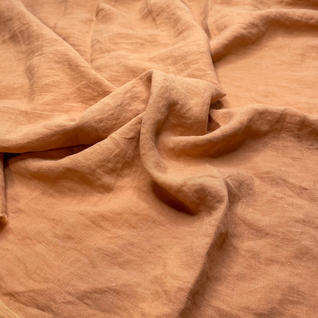 Baked Peach - Linen Woven - Light Orange - 2.15M Bundle (6807190667377)