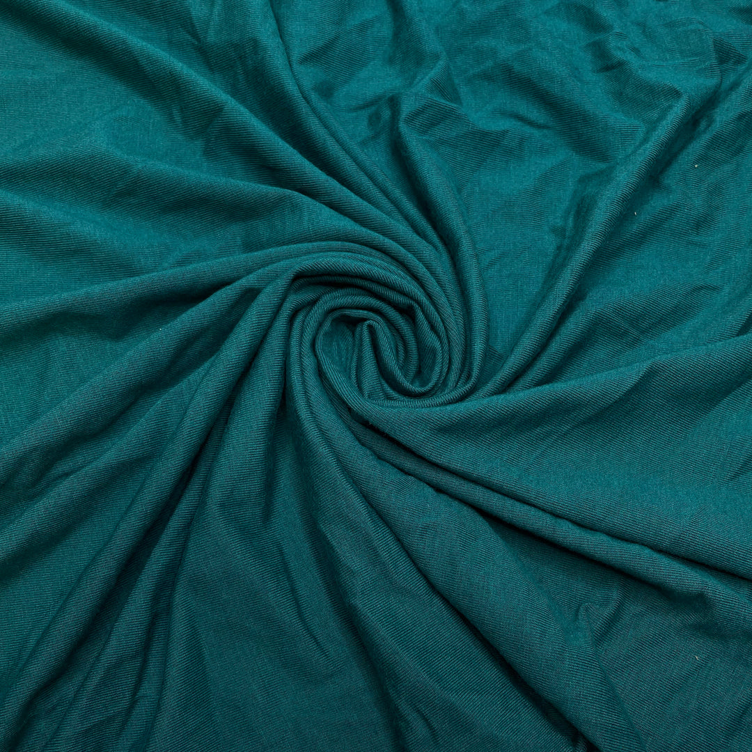 Up Teal Dawn - Jersey Bamboo Blend Knit - Teal - 2.25M Bundle (6807812571249)