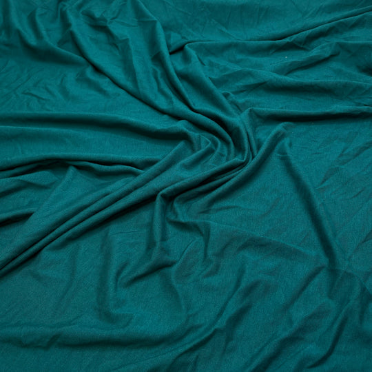 Up Teal Dawn - Jersey Bamboo Blend Knit - Teal - 2.25M Bundle (6807812571249)