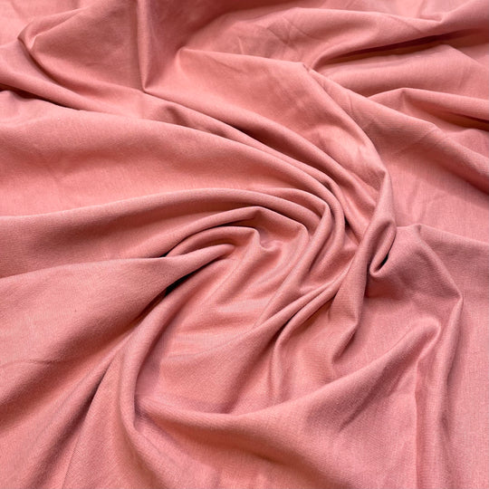 Double Bubble - Jersey Fleece Bamboo Blend Knit - Pink - 2.5M Bundle (6808839913585)