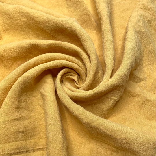 Golden Hour - Linen Woven - Yellow - 2.2M Bundle (6808842633329)