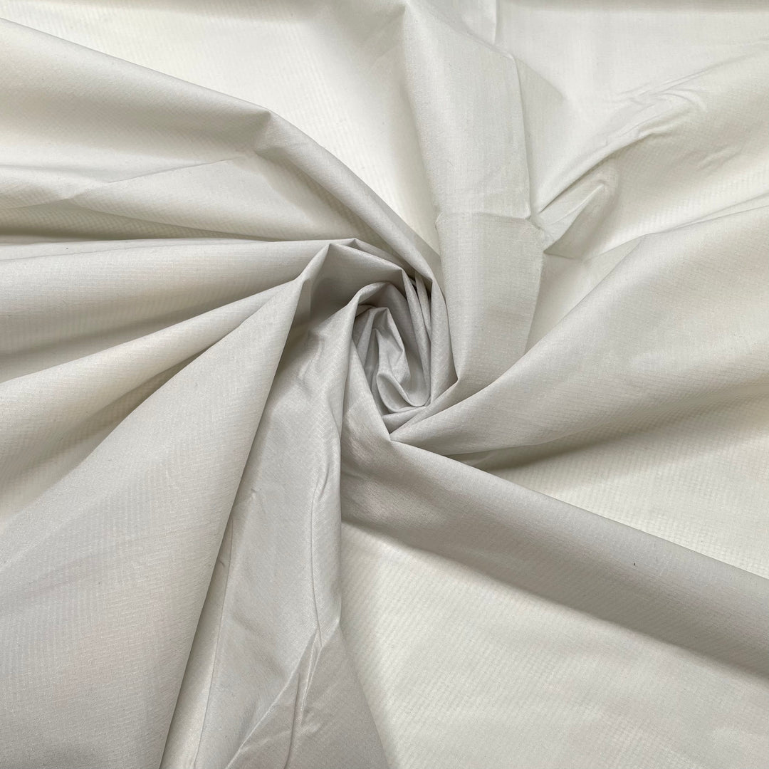Cobwebs - Water Resistant Nylon Woven - Light Grey - 0.65M Bundle (6810216464497)