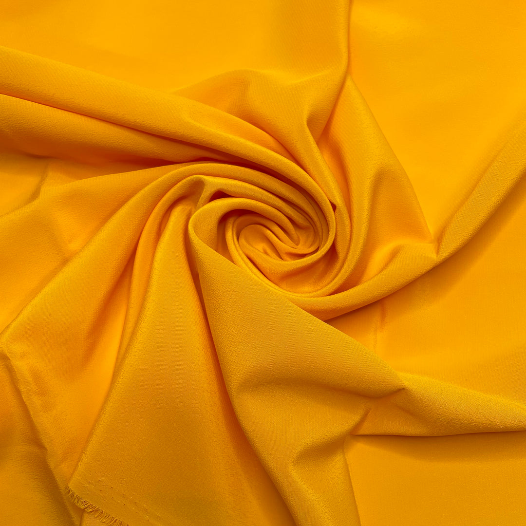 Belle - Crepe Poly Woven - Yellow - 5M Bundle (6810594574449)