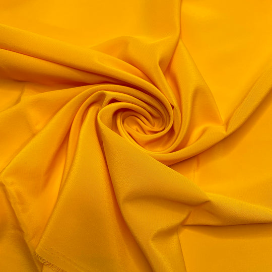 Belle - Crepe Poly Woven - Yellow - 5M Bundle (6810594574449)