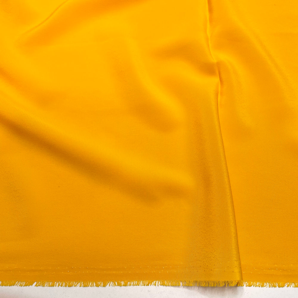 Belle - Crepe Poly Woven - Yellow - 5M Bundle (6810594574449)