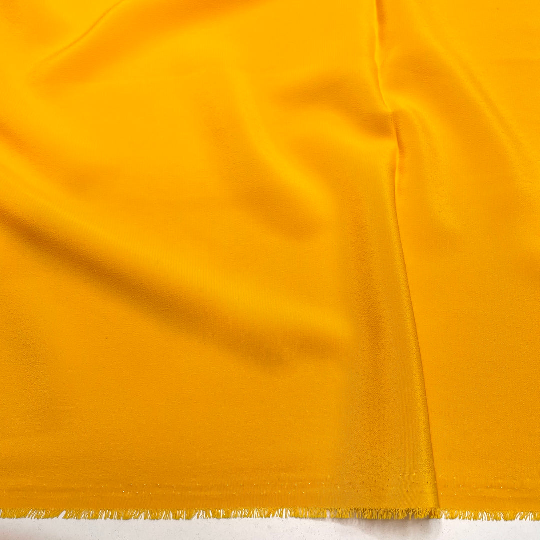 Belle - Crepe Poly Woven - Yellow - 5M Bundle (6810594574449)