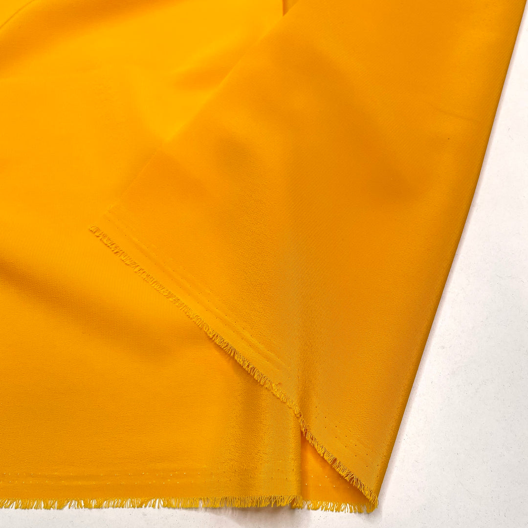 Belle - Crepe Poly Woven - Yellow - 5M Bundle (6810594574449)