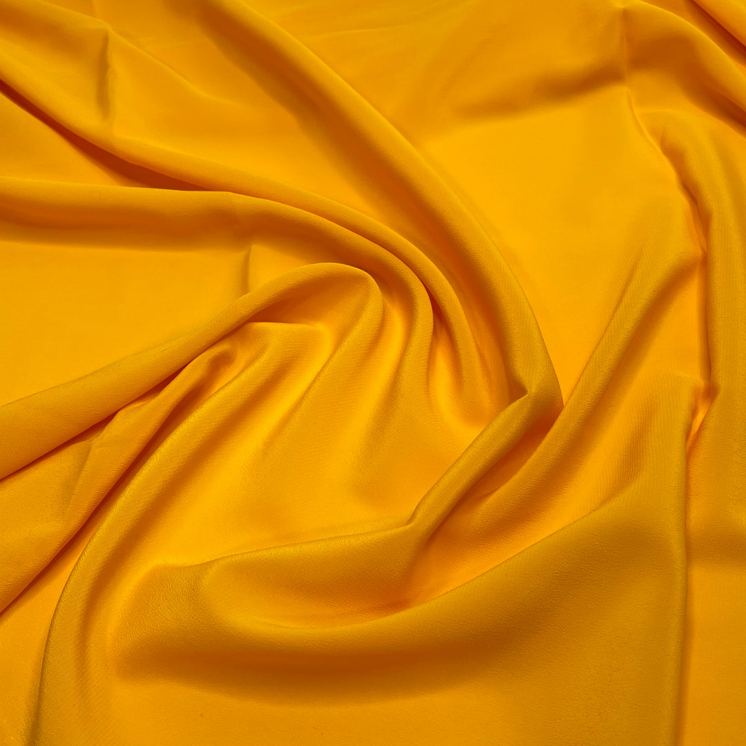 Belle - Crepe Poly Woven - Yellow - 5M Bundle (6810594574449)