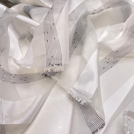 UB - Composer Canvas - Poly Woven - White/Black Stripes - 2.3M Bundle (6812080898161)
