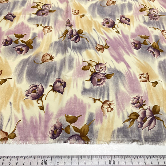 UB - Lavender Cinnamon Bath Bomb - Poly Woven - Beige/Purple Floral - 1.5M Bundle (6812094464113)