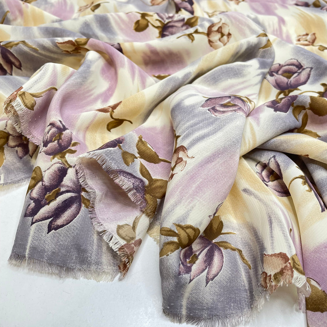 UB - Lavender Cinnamon Bath Bomb - Poly Woven - Beige/Purple Floral - 1.5M Bundle (6812094464113)