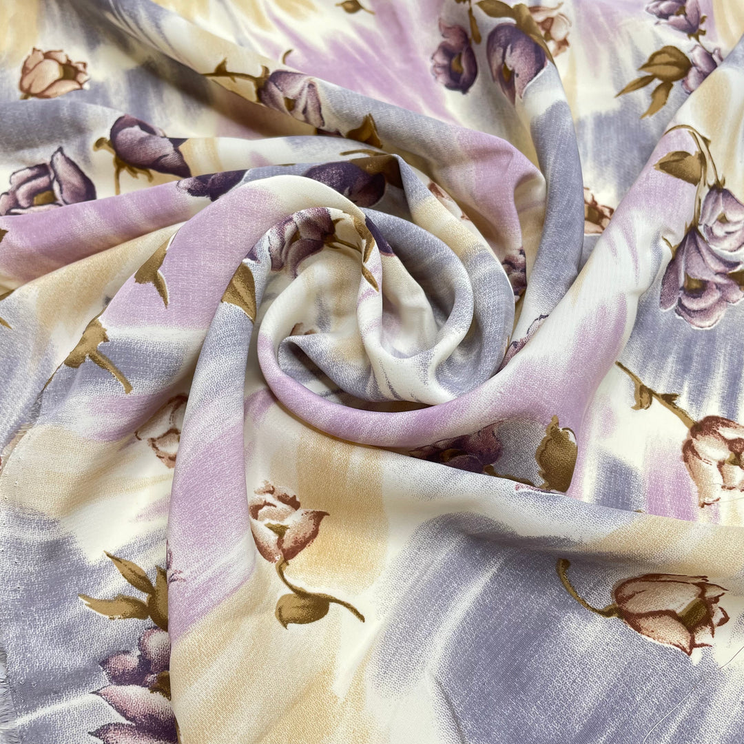 UB - Lavender Cinnamon Bath Bomb - Poly Woven - Beige/Purple Floral - 1.5M Bundle (6812094464113)