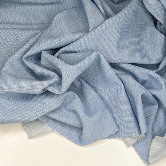 Denim Disguise - Interlock Poly Knit - Light Blue - 1.5M Bundle (6812464808049)