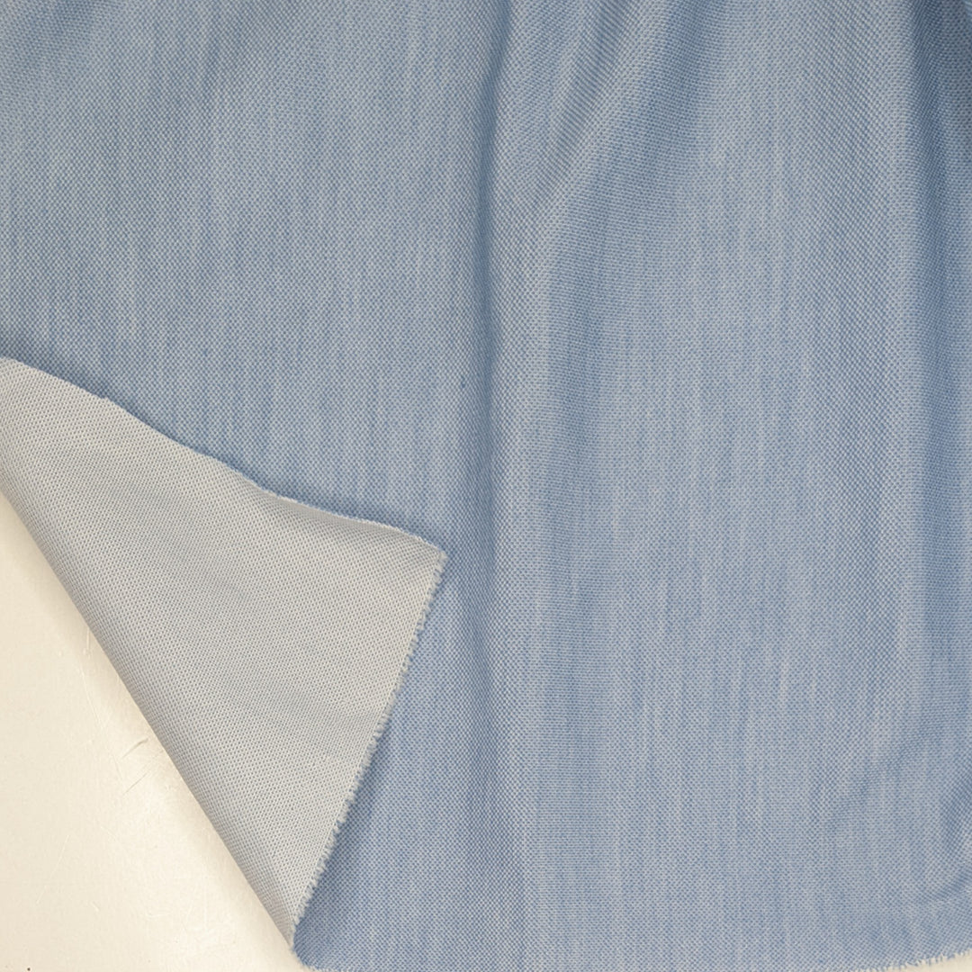 Denim Disguise - Interlock Poly Knit - Light Blue - 1.5M Bundle (6812464808049)