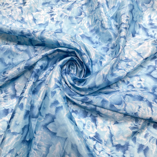 Mini Eggs All Year - Poly Woven - Blue Floral - 1.3M Bundle (6812932440177)