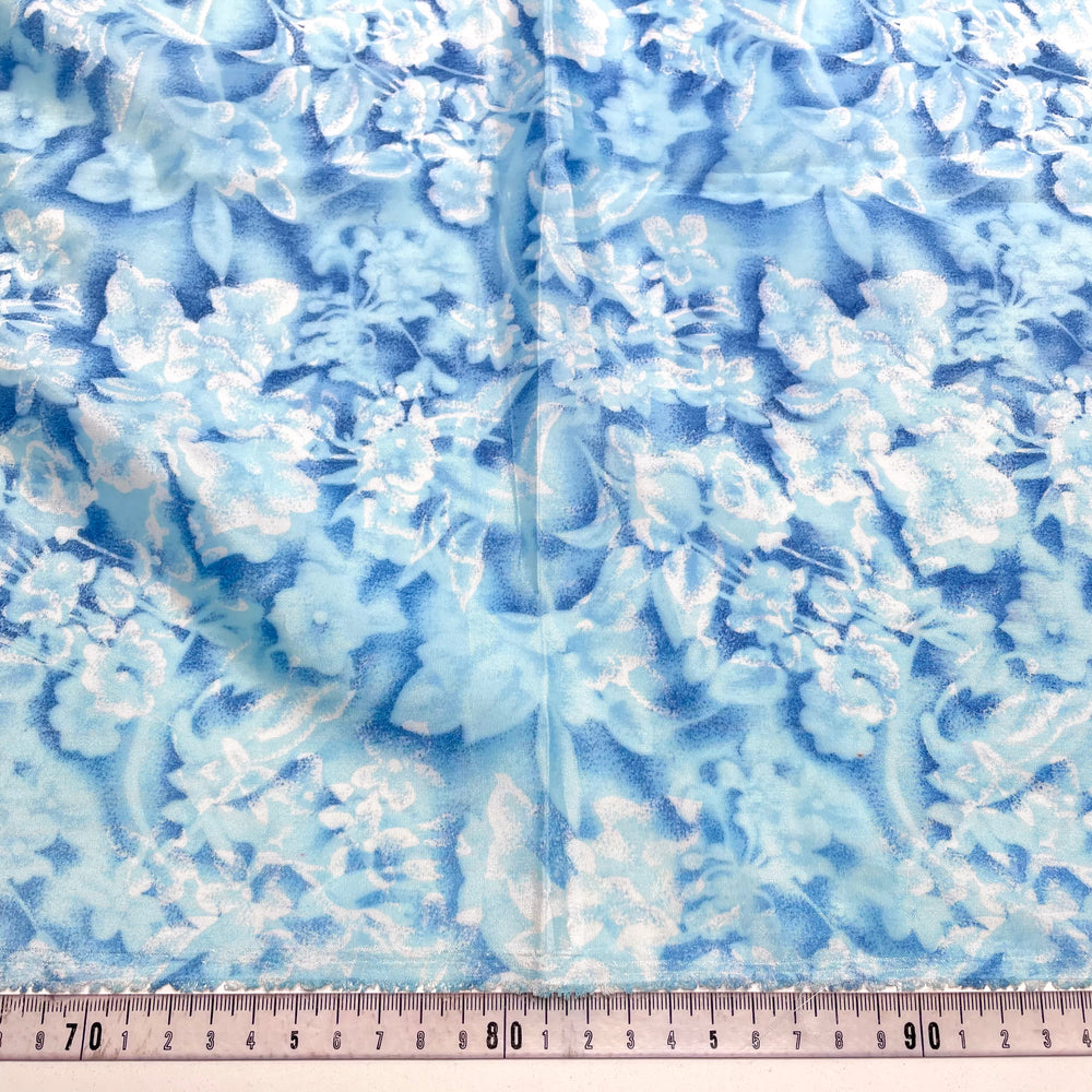 Mini Eggs All Year - Poly Woven - Blue Floral - 1.3M Bundle (6812932440177)