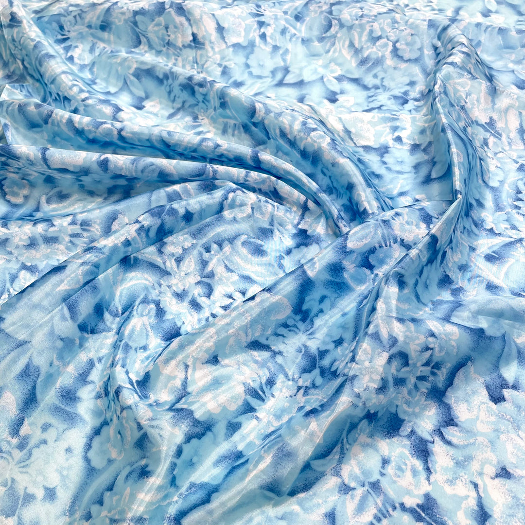 Mini Eggs All Year - Poly Woven - Blue Floral - 1.3M Bundle (6812932440177)