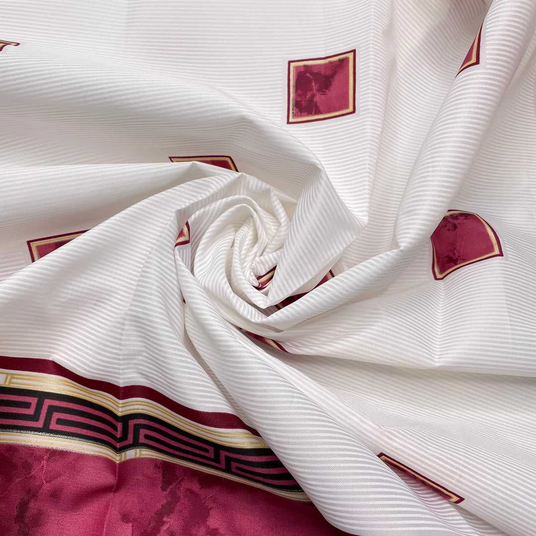 Tootsie Roll - Synthetic Woven - White Multi Stripes, Geometric - 1.8M Bundle (6812959408241)