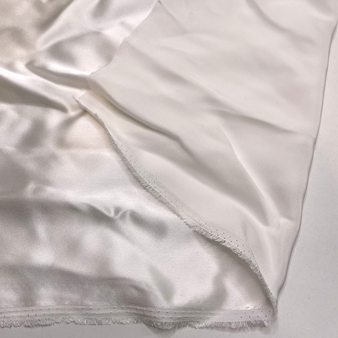 Jordan Almonds - Satin Silk Woven - Cream - 1.7M Bundle (6813009018993)