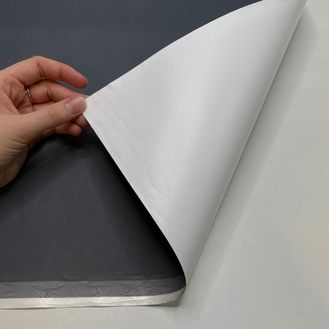 Peel And Stick Vinyl Sheet - Vinyl Knit - Grey - 0.7M Bundle (6813311860849)