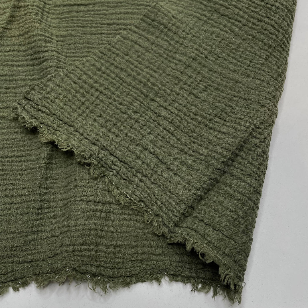 Mini Burger Gummies - Double Gauze Cotton Woven - Green - 1.7M Bundle (6813377724529)