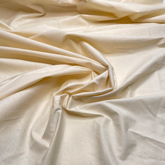 Midweight Muslin - Cotton Woven - Light Beige - 1.35M Bundle (6813384769649)