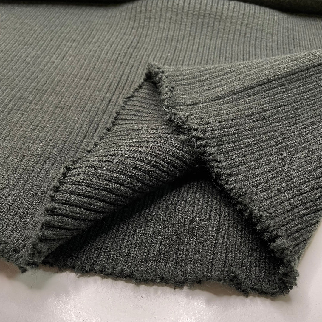 Cozy Uniform - Tubular Rib Knit Poly Knit - Dark Green - 0.92M Bundle (6814437605489)