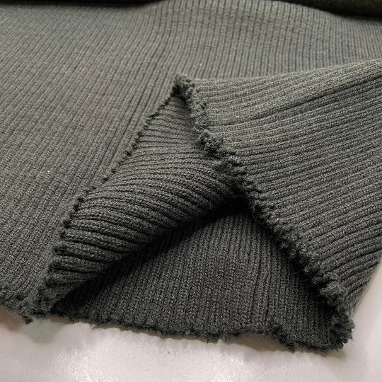 Cozy Uniform - Tubular Rib Knit Poly Knit - Dark Green - 0.92M Bundle (6814437605489)