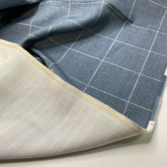 Distinguished - Poly Woven - Blue/Grey Plaid - 1.22M Bundle (6815376474225)