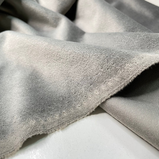 Extra Wide Magic - Velvet Poly Woven - Grey - 2.4M Bundle (6815379357809)