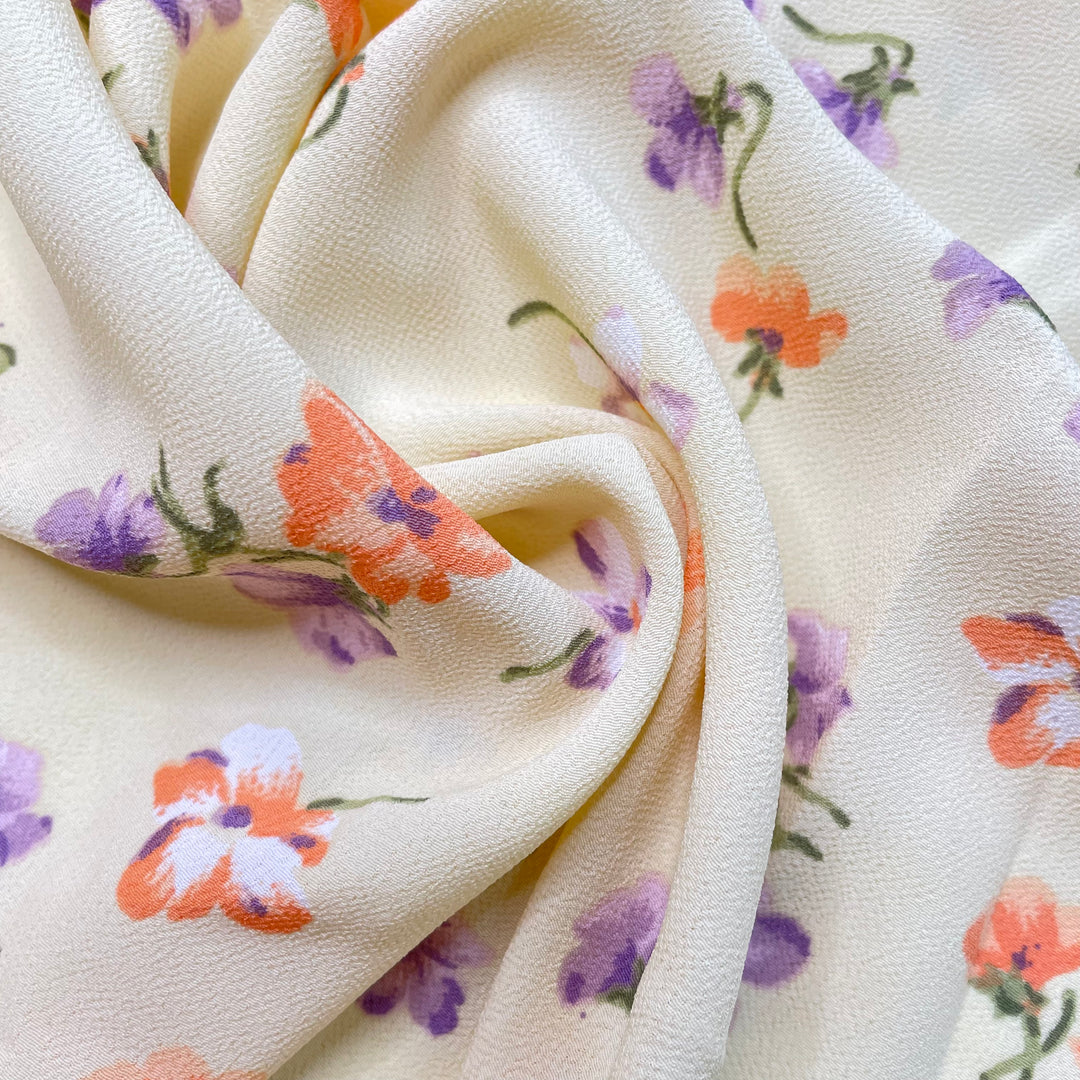 So Pretty - Poly Woven - Yellow Floral - 2.08M Bundle (6815406653553)