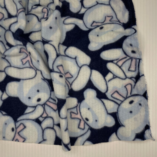 Time To Hibernate - Fleece Poly Knit - Black Multi Bears - 2.55M Bundle (6816227262577)