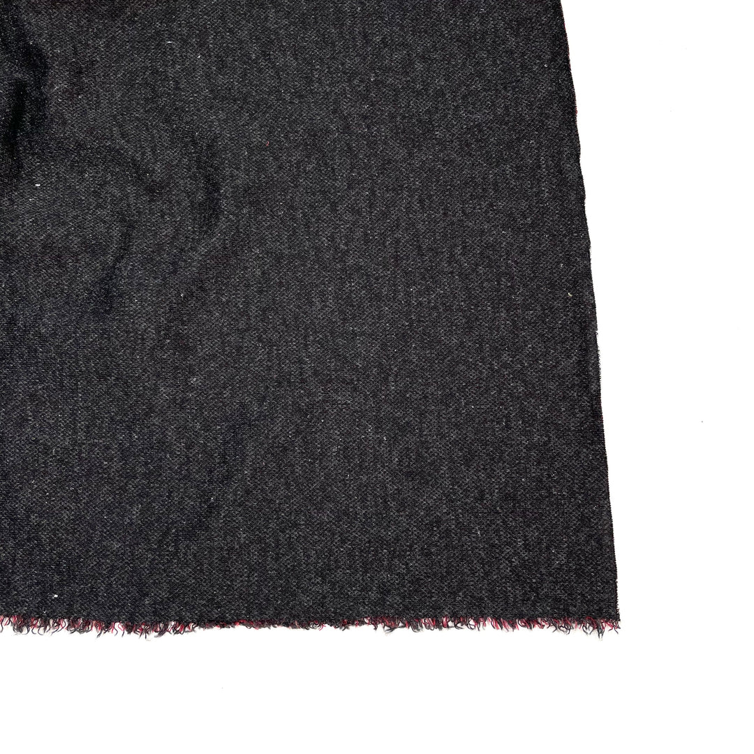 Cuddling The Cat - Poly Knit - Burgundy/Grey - 1M Bundle (6816275529841)