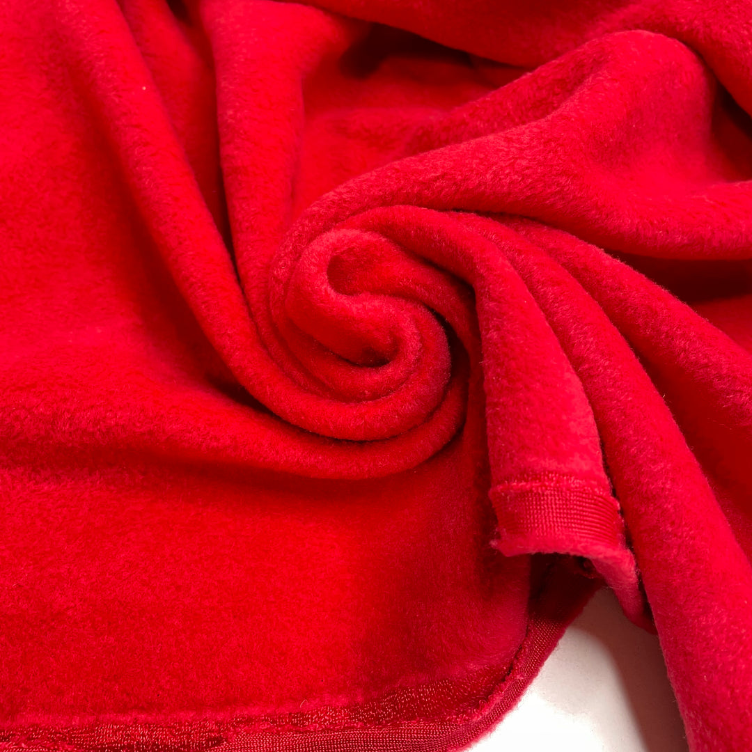 UB - Holiday Cozy Time - Fleece Poly Knit - Red - 2M Bundle (6817807925361)