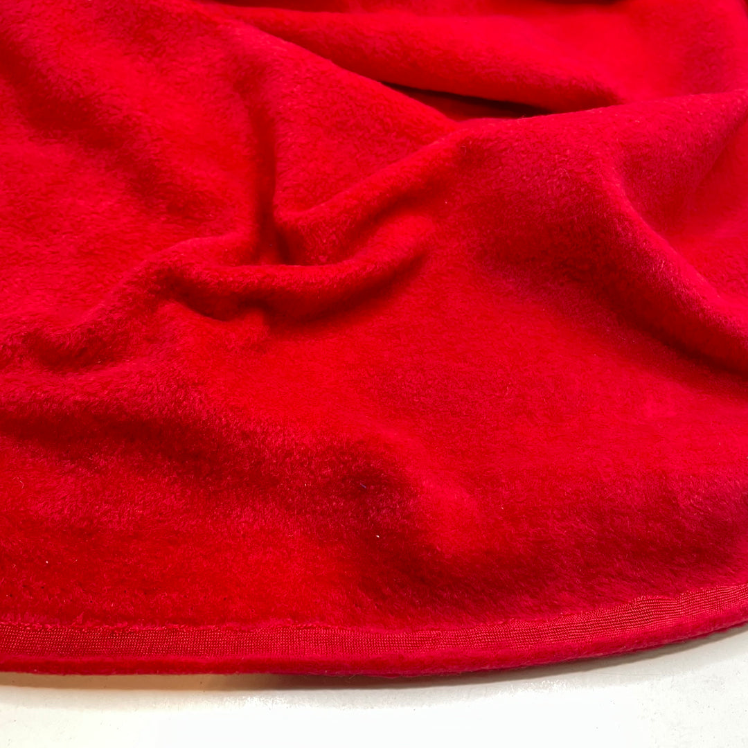 UB - Holiday Cozy Time - Fleece Poly Knit - Red - 2M Bundle (6817807925361)