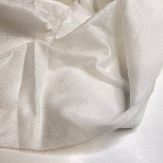 Fusible Interfacing - Iron On Interfacing Synthetic Blend Woven - White - 2M Bundle (6817856913521)
