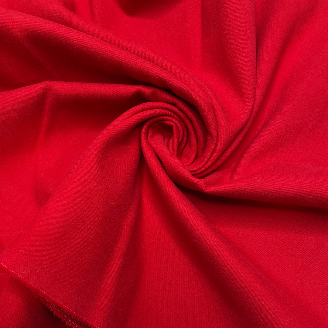 Mayor Of Whoville - Duvetyne Cotton Woven - Red - 2.65M Bundle (6818865545329)