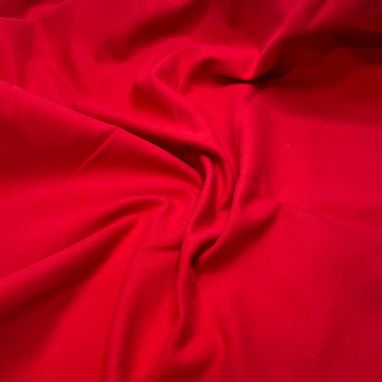 Mayor Of Whoville - Duvetyne Cotton Woven - Red - 2.65M Bundle (6818865545329)