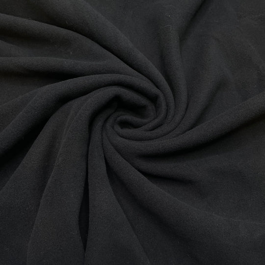 Waiting For Santa - Fleece Poly Knit - Black - 2.3M Bundle (6818951790705)