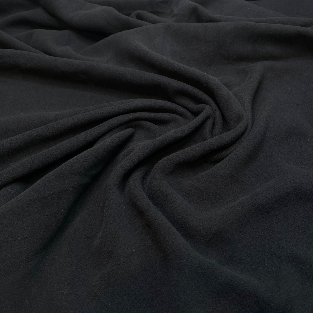 Waiting For Santa - Fleece Poly Knit - Black - 2.3M Bundle (6818951790705)