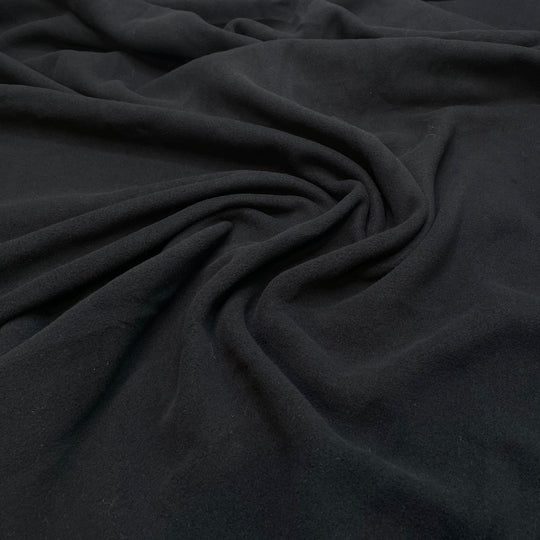Waiting For Santa - Fleece Poly Knit - Black - 2.3M Bundle (6818951790705)