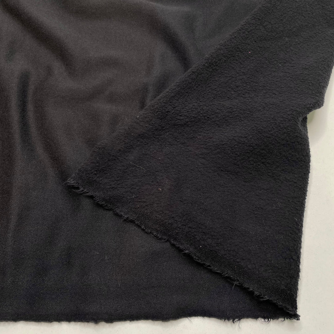 Comet - Jersey Fleece Poly Knit - Black - Bundles (6818980757617)