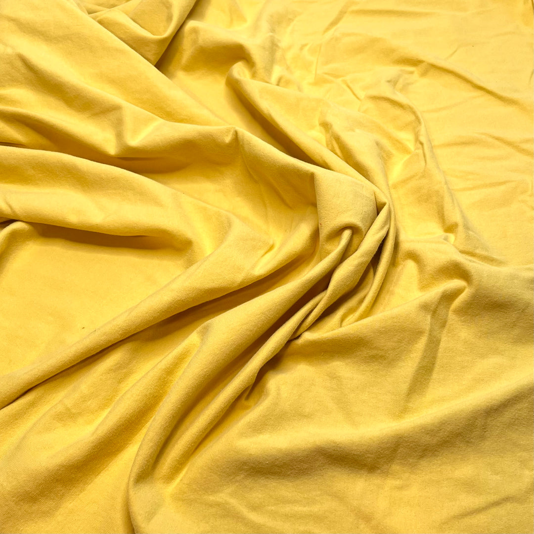 Hollandaise - Jersey Bamboo/Cotton Knit - Yellow - 1M Bundle (6821397954673)