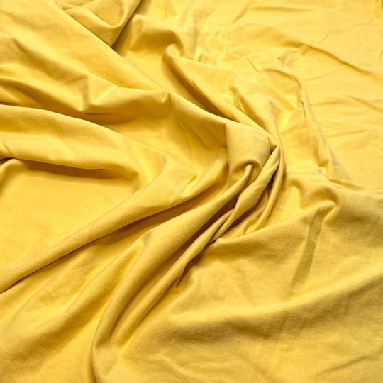 Hollandaise - Jersey Bamboo/Cotton Knit - Yellow - 1M Bundle (6821397954673)