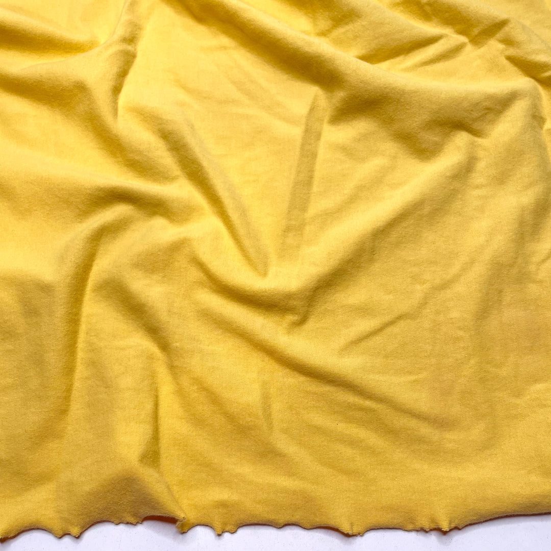 Hollandaise - Jersey Bamboo/Cotton Knit - Yellow - 1M Bundle (6821397954673)