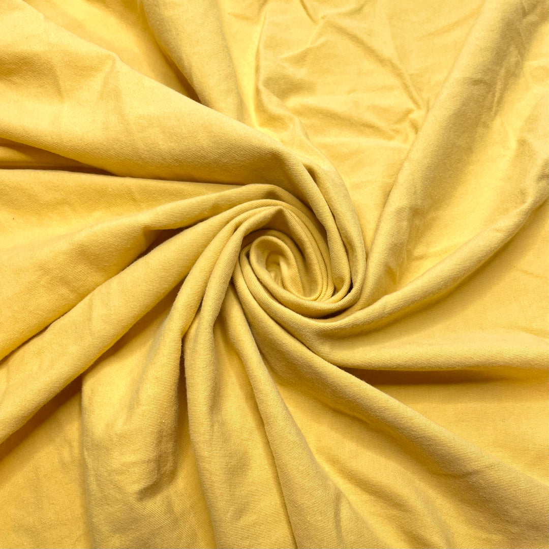 Hollandaise - Jersey Bamboo/Cotton Knit - Yellow - 1M Bundle (6821397954673)